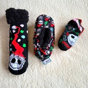 New the Nightmare before Christmas socks bundle one size